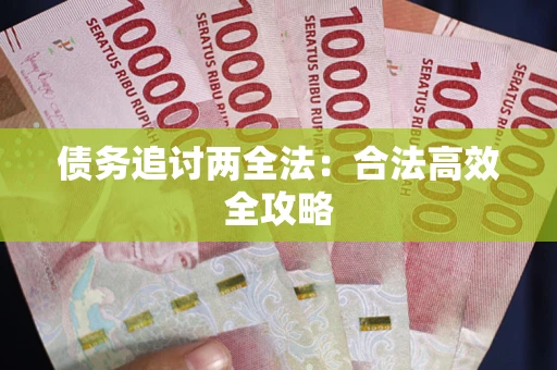 武汉债务追讨两全法：合法高效全攻略