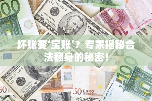 武汉坏账变‘宝账’？专家揭秘合法翻身的秘密！