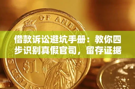 武汉借款诉讼避坑手册：教你四步识别真假官司，留存证据不踩雷