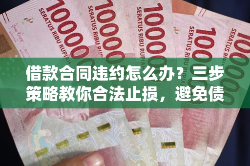 武汉借款合同违约怎么办？三步策略教你合法止损，避免债务危机升级