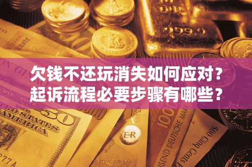 武汉欠钱不还玩消失如何应对？起诉流程必要步骤有哪些？